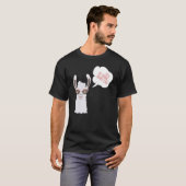I'm A No Drama....White Mama Llama Mothers Day Lla Tシャツ (正面フル)