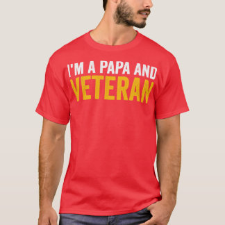 Im A Papaと退役軍人 Tシャツ