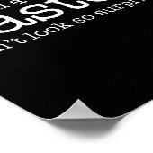 I'm A Pastor. Don't Look So Surprised. Funny Gift  ポスター (角)