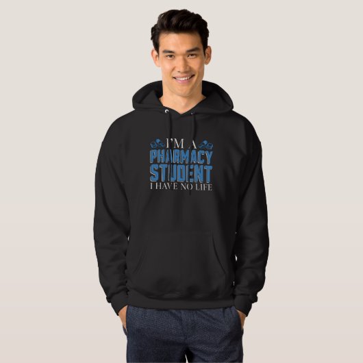 I'm A Pharmacy Student Technician Tech Pharmacist パーカ (正面フル)