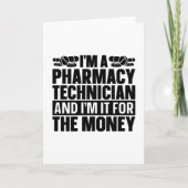 I'm A Pharmacy Technician Tech Pharmacist Medicine カード (正面)