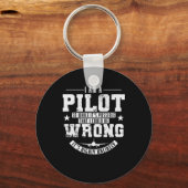 I'm a Pilot so While it's Possible that Could be W キーホルダー (正面)