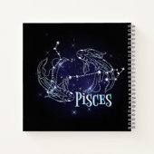 Im A Pisces〔占星術の〕十二宮図.トレンディーPisces〔占星術の〕十二宮図サインノート ノートブック (裏面)