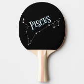 Im A Pisces〔占星術の〕十二宮図.トレンディーPisces〔占星術の〕十二宮図サインピン 卓球ラケット (正面)
