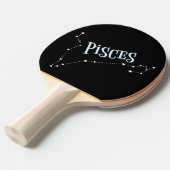 Im A Pisces〔占星術の〕十二宮図.トレンディーPisces〔占星術の〕十二宮図サインピン 卓球ラケット (正面アングル)