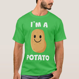 Im a Potato Happy W gift Tシャツ