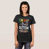 I'm a Proud Autism Gram Matching Autism Awareness Tシャツ (正面フル)