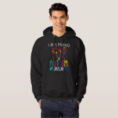 I'm A Proud Autism Mom Autism Awareness  パーカ (正面フル)