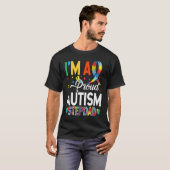 I'm a Proud Autism Stepdad Matching Autism Awarene Tシャツ (正面フル)