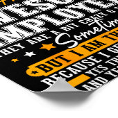 I'm A Proud Boss Of Freaking Awesome Employees Fun ポスター (角)