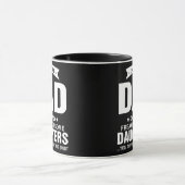 I'm A Proud Dad Of Two Freaking Awesome Daughters マグカップ (中央)