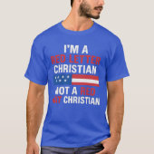 I'M A RED LETTER CHRISTIAN NOT A RED HAT CHRISTIAN Tシャツ (正面)