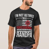 IM A Retired Firefighter Grandpa Fire gift Tシャツ (正面)