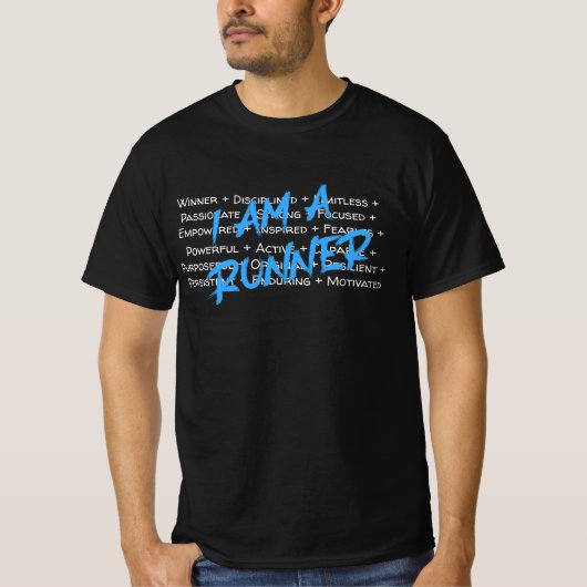 I'm a runner tシャツ (正面)