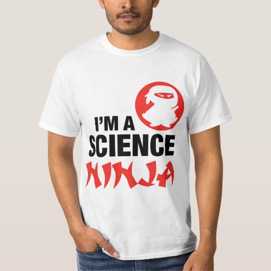 IM A SCIENCE NINJA Tシャツ (正面)