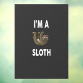 I'm A SLOTH T-Shirt Funny SLOTH T-Shirt ウィンドウサイン (シート3)
