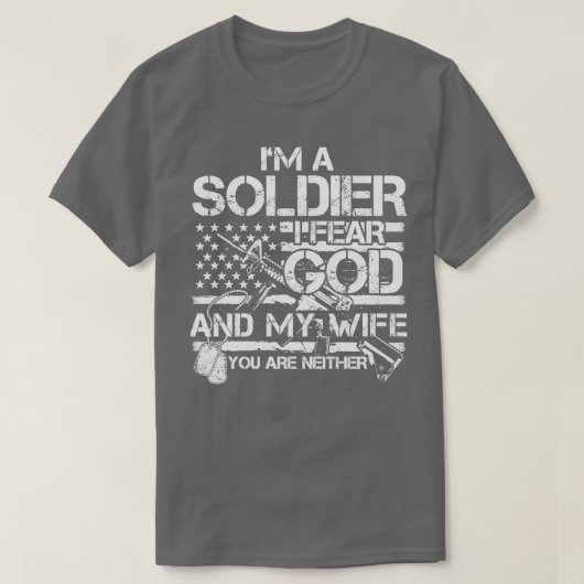 Im a Soldier Tシャツ (デザイン正面)