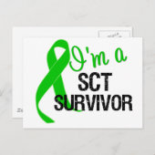 Im a Stem Cell Transplant Sivirement (SCT) ポストカード (正面/裏面)