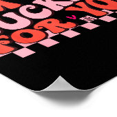 I'm A Sucker For You Happy Valentines Day Couples  ポスター (角)