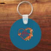 I'm A Survivor Heart Disease Awareness Red Butterf キーホルダー (正面)