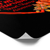 I'm A Survivor Heart Disease Awareness Red Butterf ポスター (角)