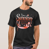 I'm A Survivor RSD CRPS Awareness Butterfly Ribbon Tシャツ (正面)