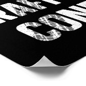 I'm A Traffic Cone Shirt Adult Kids Costume Funny  ポスター (角)