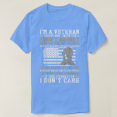 I'm a Veteran  Tシャツ (デザイン正面)