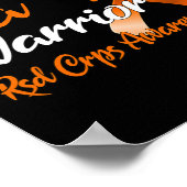 I'm A Warrior Rsd Crps Awareness  ポスター (角)