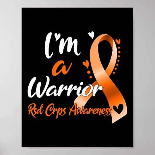 I'm A Warrior Rsd Crps Awareness  ポスター (正面)
