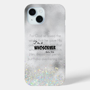 I'm a Whoever Bible Verse引用文ジョン3.16 iPhone 15ケース