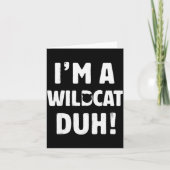 I'm A Wilat Duh Tee Great Halloween And Christmas  カード (正面)