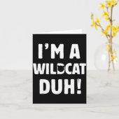 I'm A Wilat Duh Tee Great Halloween And Christmas  カード (黄色い花)