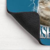 I'm About To Crash Out Funny Staring Cat Brainrot マウスパッド (コーナー)