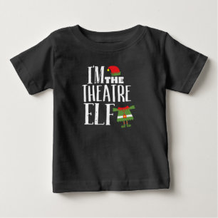 Im Actres小妖精や小人マッチング演技クルーおもしろいクリスマス ベビーTシャツ