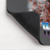 I'm Afraid Of Women Funny Saying Humor Cat Meme  マウスパッド (コーナー)