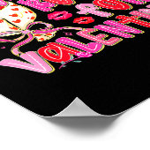 I'm All Booked For Valentines Day Book Lovers Teac ポスター (角)