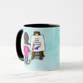 i'M AN ARTIST... マグカップ (正面左)