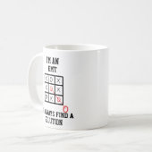 Im An Emt私はいつもソリューションマグを見つける コーヒーマグカップ (正面左)