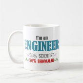 I'm an engineer コーヒーマグカップ (左)