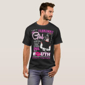 I'm An February Women Queen Born In February Tシャツ (正面フル)