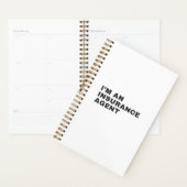 I'M AN INSURANCE AGENT プランナー手帳 (ディスプレー)