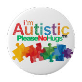 I'm autistic please no hugs Personal Space pin 缶バッジ