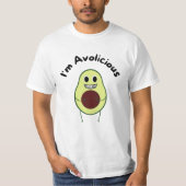 I'm Avolyious - おもしろい Fruit Pun Tシャツ (正面)