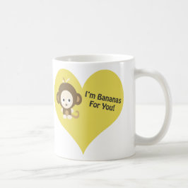 Im Bananas for You Monkey コーヒーマグカップ