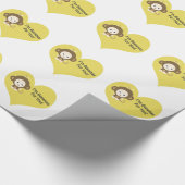 Im Bananas for You Monkey ラッピングペーパー (角)