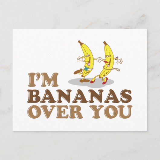 I'm Bananas Over You -踊りBananas ポストカード (正面)