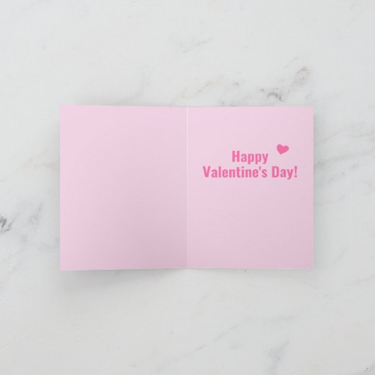 I'm Bananas Over You - Cute Valentine's Day カード (内部)