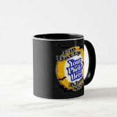 I'm Batty About You写真怖いこうもりブラック マグカップ (正面右)