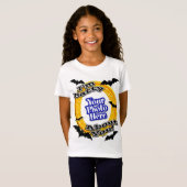 I'M Batty About You写真怖いこうもり白 Tシャツ (正面フル)